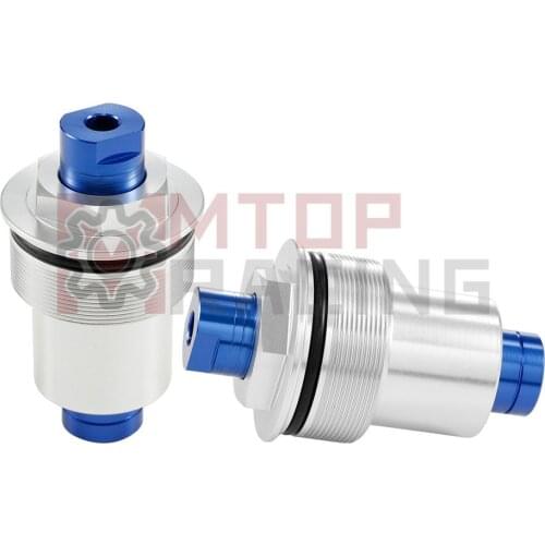 Preload Fork Caps For Honda CB1300 2003 2004 2005 2006 2007 2008 2009 2010 2011 2012 51454-MBW-E11 Adjustable Fork Bolts Silver