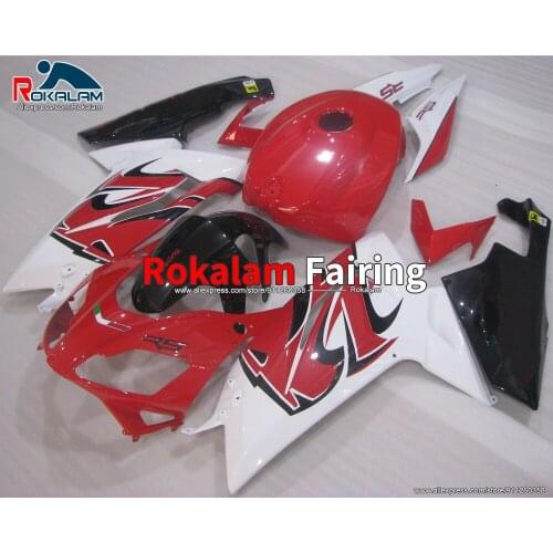 Body Kit For Aprilia RS125 2006 2007 2008 2009 2010 2011 RS-125 06-11 Red White Black Motorcycle Fairings (Injection Molding)
