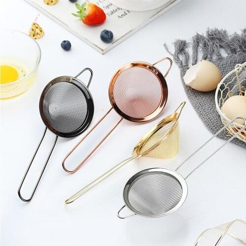 Stainless Steel Fine Mesh Conical Cocktail Filter Sieve for Removing Juice Julep Strainer Bar Tool