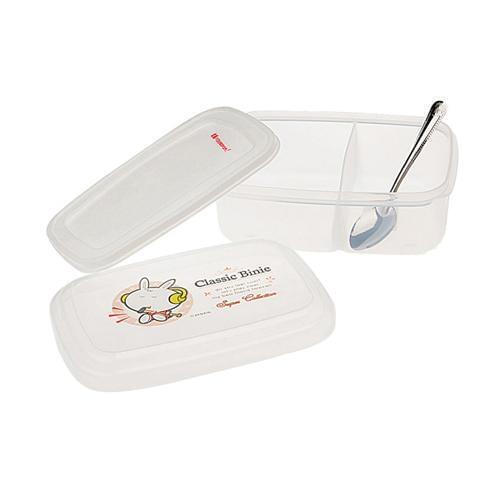 Box with Strip steel ladle Bento boxes beauty design high quality 18.5*12.5*7CM free shipping