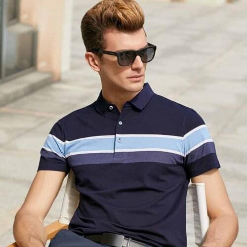 Summer short Sleeve Polo Shirt men fashion polo shirts casual Slim Solid color business mens polo shirts mens clothing YP8039