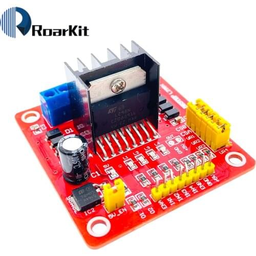 L298N DC Motor Driver Module Stepper Motor Dual H Bridge Max 20W 2A / Bridge For Arduino