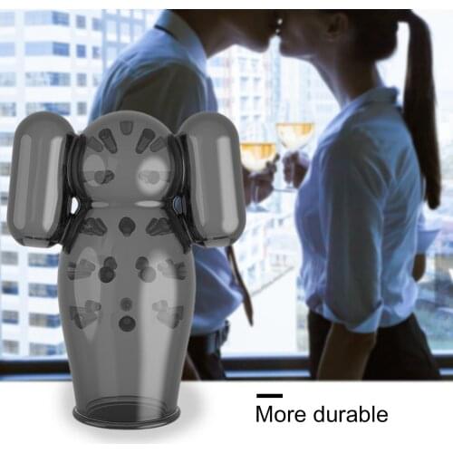 Men USB Penis Vibrator Endurance Trainer Glans Massager Teaser Male Masturbator