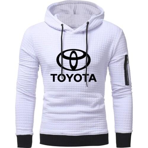 2021 NEW Fashion Men Hoodies Toyota Car Logo Print Sweatshirt Spring Autumn Casual cotton harajuku Hoody tracksuit