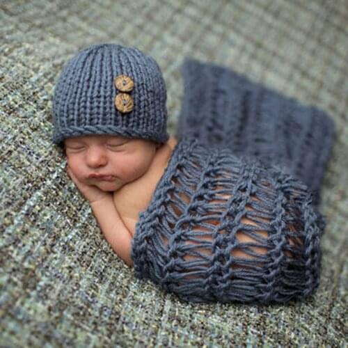 Popodion Newborn Baby Blanket Newborn Photography Props CHD20413