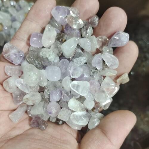 Natural Super Seven Energy Reiki Duobao Crystal Crushed Stone Fish Tank Aquarium Garden Healing Energy Stone Decoration