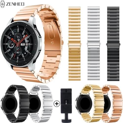 Stainless Steel Watchband for Samsung Gear S3 Smart Watch Band Replacement Bracelet Strap For Samsung Galaxy Watch 46mm