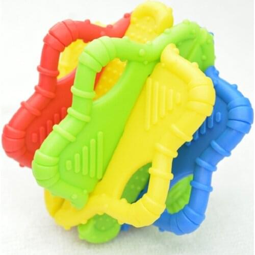Sozzy Baby Soothing Star Infant Teether Toy Dental Care Baby Mom Kid Blocks Children Toys Mordedor De Dentition