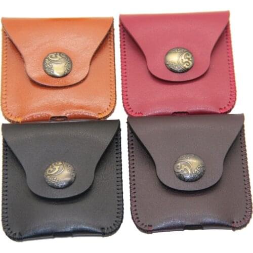 POYATU Bags For Apple Airpods Air Pods Leather Case Protective Cover Pouch Anti Lost Protector Elegant Sleeve Strap Fundas Bags