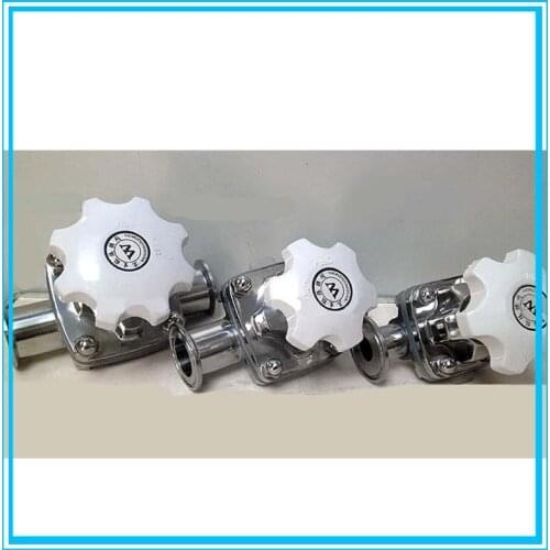 DN25 High Quality Manual Diaphragm Valve Stainless Steel Valve For Beverage