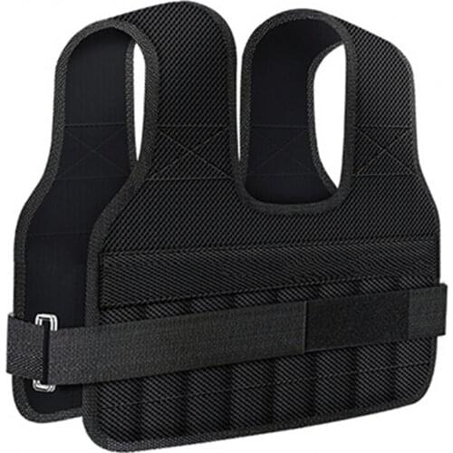 Adjustable Weighted Vest training Exercise Training Fitness Jacket Gym Workout Boxing Waistcoat Fitness Equipment