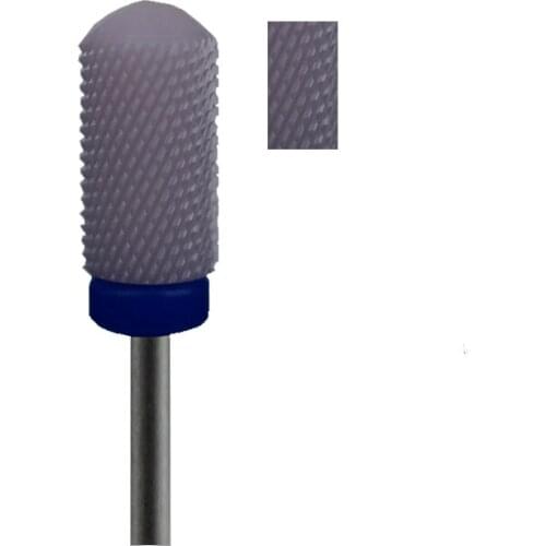 1pcs Pink Ceramic Nail Drill Bit - Large Smooth Top Bit - M