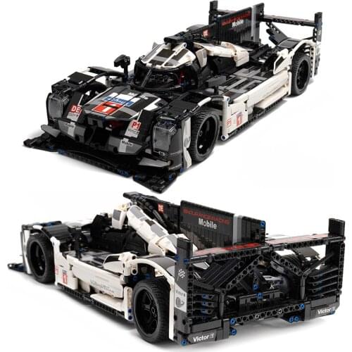 1586pcs high-tech City Speed Racer Super Racing Sports Vehicle Endurance Drift Car Building Blocks Bricks Children Toys Gifts