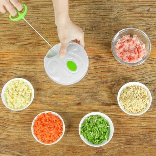 2020 Manual Meat Slicer Machine Kitchen Cooking Tools Manual Food Processor Egg Mixer Fruit Vegetable Nut Meat Chopper