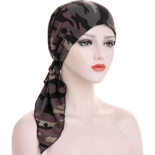 2021 New Fashion Muslim Woman Inner Hijabs Hats Turban Head Cap Hat Ladies Hair Accessories Muslim Scarf Cap Hair Loss
