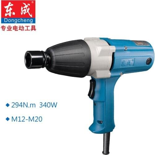 294 N.m Electric Wrench 340W Impact Wrench M12-M20 Electric Impact Wrench Arbor 12.7mm Output Shaft 1/2" Free 24mm Sleeve