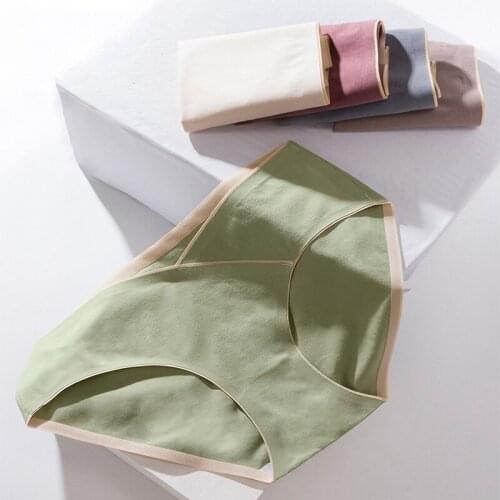 4pcs/lot Maternity Panties For Pregnant Cotton Low Waist Belly Women Pregnancy Clothes