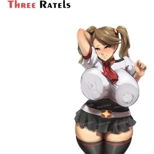 A589 Sazaki Kaoruko Akaza Chacha Maken Ki BBW Hentai Sexy Anime Girl Car Bumper Hood Paint Protection Sticker Anti Scratch Decal