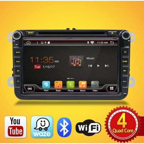 8" car radio player autoradio dvd Android 10 gps navigation Bluetooth wifi In-Dash For VW GOLF 4 5 Polo Bora CC