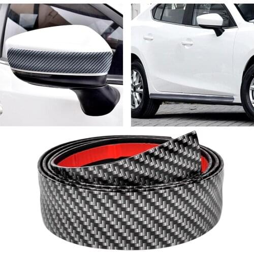 Car Interior Carbon Fiber Panel Door Plate Protect Cover Sticker 6.5ft New