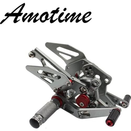 CNC Adjustable Rear Set Rearsets Footrest Foot Rest For YAMAHA R25 R3 2015 2016 2017 2018 2019