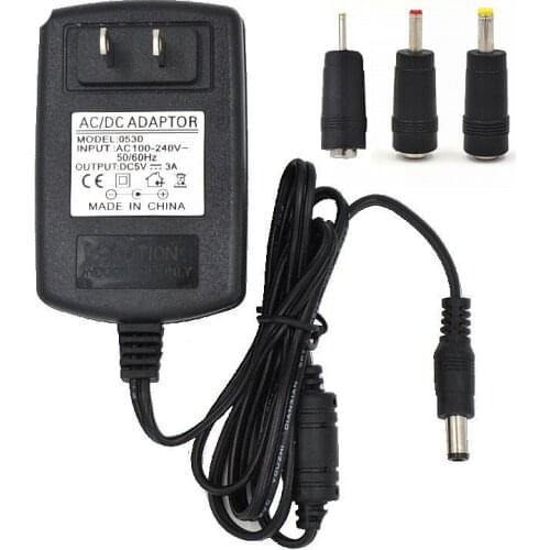 DC 5V 3A AC 100-240V Converter power Adapter 5 V Volt 3000MA Switch Power Supply Charger For Switch Router monitor 5.5*2.5MM DC