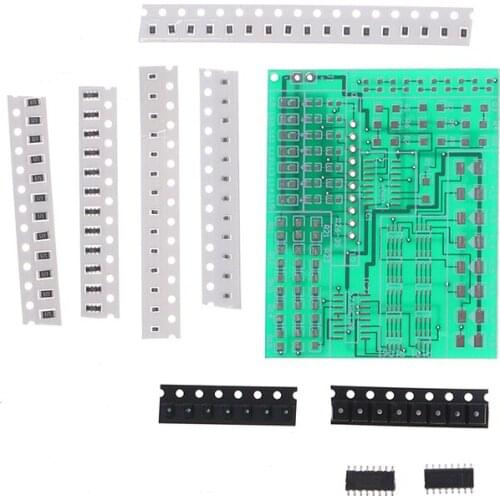 DIY Electronic Kit RGB LED Flashing Controller SMD Component Welding Practice Electronic Suite