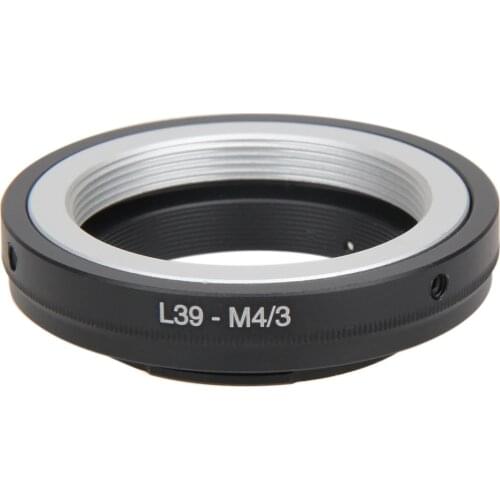 FOR Leica L39 m39 Lens Adapter Ring to Micro 4/3 M43 Screw Mount for Camera Body for Olympus EP1 EP2 DMC-G1 GH1 GF1 UK Black