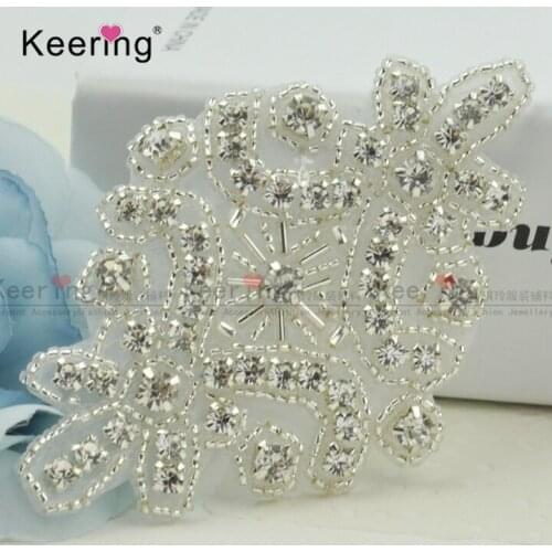 Keering Beautiful Rhinestone Crystal Patches For Garter And Headband WRA-175