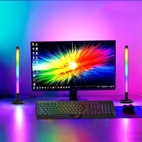 Creative USB Music Pickup Lamp LED Remote Control Competitive Computer Competitive Desktop Bedside Sound Control Atmosphere Lamp