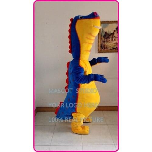 Mascot Dino Dinosaur Dragon Mascot Costume Custom Fancy Costume Anime Cosplay Kits Mascotte Fancy Dress Carnival Costume