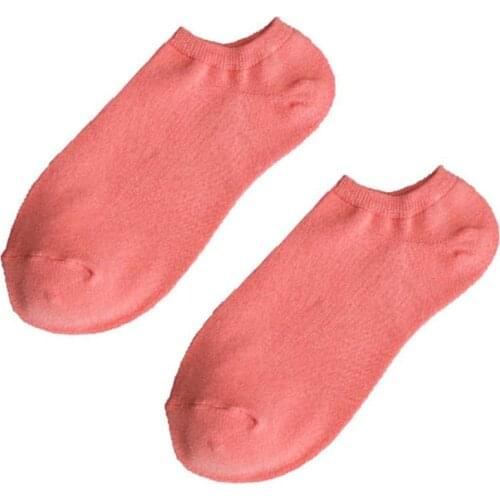 Women socks Spring Summer Cotton Ladies Socks Fashion Wild Shallow Mouth Socks Breathable Sports Color Boat Socks Ankle Socks