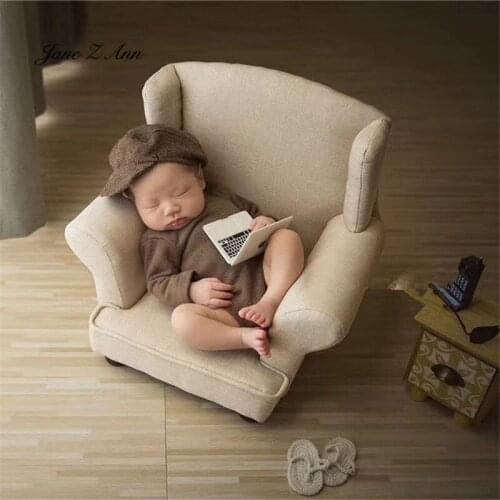 Jane Z Ann Children Photography Prop Sofa newborn 100 days 6month Baby Photo Korean-Style Seat Photo studio shoot accesosries
