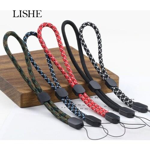 Portefeuille Adjustable Mobile Phone Wrist Straps Hand Lanyard For iPhone Samsung Xiaomi USB Gadget Key PSP Anti Lost Rope Cord