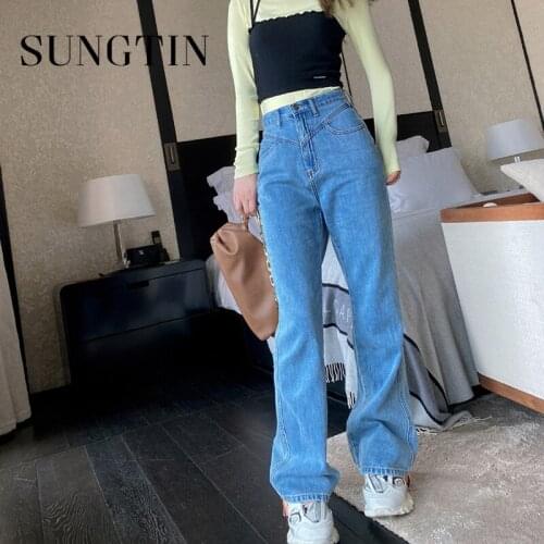 Женские джинсы бойфренды Sungtin China At AliExpress