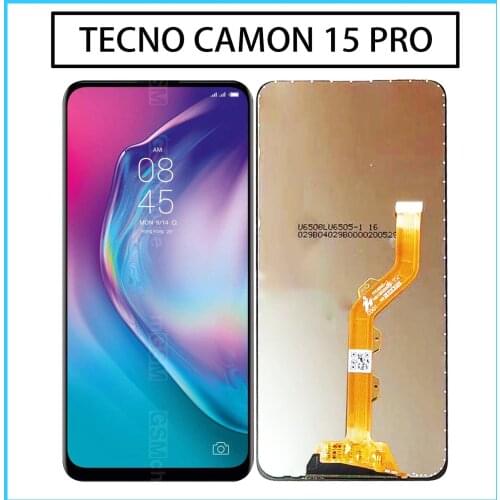 New LCD 6.53" For TECNO CAMON 15 PRO CD8 LCD Display + Touch Screen Digiziter Assembly With Tools