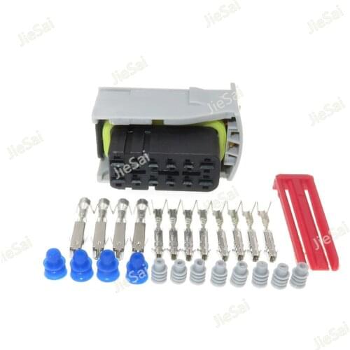 12 Pin 284848-2 Automotive Waterproof Connector Wiring Harness Plug With Terminals
