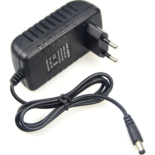 12V 3A 36W Power Adapter EU Plug Power Supply 220V 230V AC Input DC Output 5.5mm*2.1mm For Led Light Strips or CCTV Products