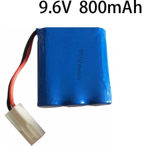 2pcs/lot 9.6V 800mAh Lipo Rechargeable Battery For 9115 RC Remote Control Truck Car