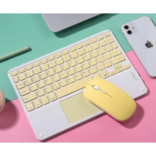 Tablet Wireless Keyboard For iPad Pro 2020 11 12.9 10.5 Teclado Bluetooth Keyboard Mouse For iPad 8th 7th Android IOS Windows