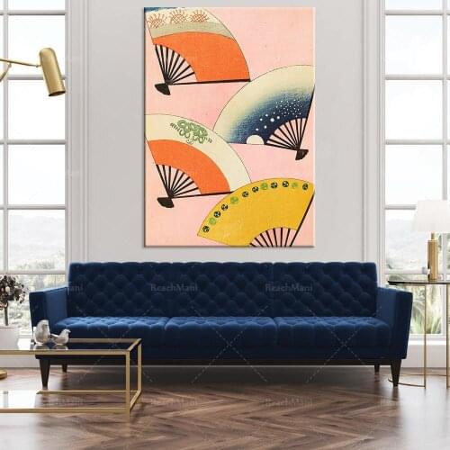 Bijutsukai 1901 Japanese wall art Korin Furuya poster, Japanese printing art gift creative retro wall decoration house
