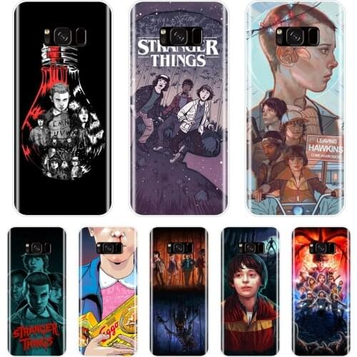 Stranger Things Silicone Phone Case For Samsung Galaxy S8 S9 Plus S5 S6 S7 Edge Soft Back Cover For Samsung Note 4 5 8 9 Case