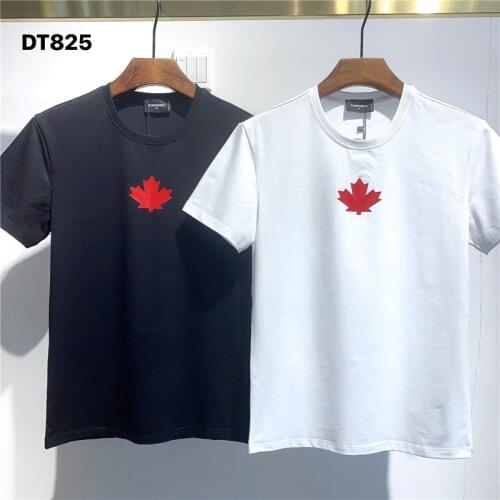 Canada Maple leaf Dsquared2 T-Shirt D2 Men Women Print Tees Dsq2 Short Sleeve DT825 oversized t shirt
