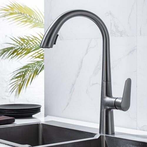 HULUBO White Kitchen Faucets