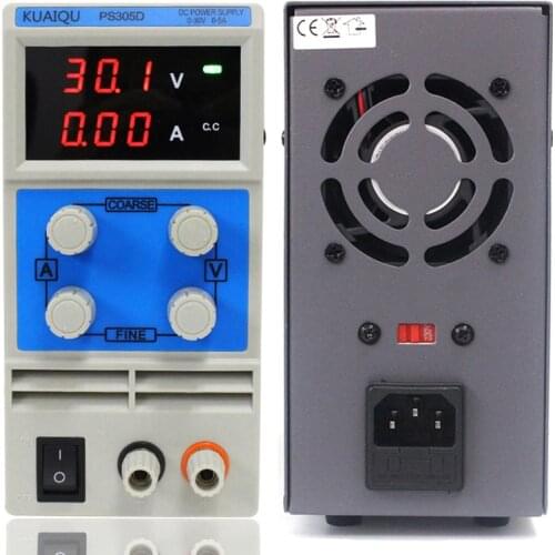 Wanptek 30V 5A PS305D Mini DC Power Supply Switching Power Supply digital Display Variable Adjustable laboratory 110V/220V