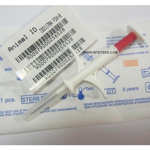 Animal Microchip Injector 2.12*12mm FDX-B 134.2KHZ
