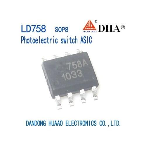 LD758 Photoelectric switch ASIC SOP8