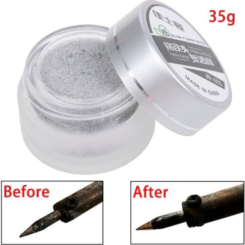 New Hot HELTC 1pc Soldering Iron Lead-Free Tip Refresher Clean Paste For Oxide Solder Iron Tip Head Resurrection Repair Tools