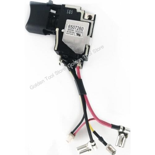 Switch trigger 6507260 650726-0 for makita TD134DX2 TD146DX2 spare parts