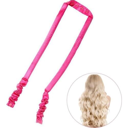 Heatless Curling Rod Headband Curls Silk Ribbon Lazy Curler Hair Rollers Sleeping Soft Wave Formers Women Hair Styling Tools